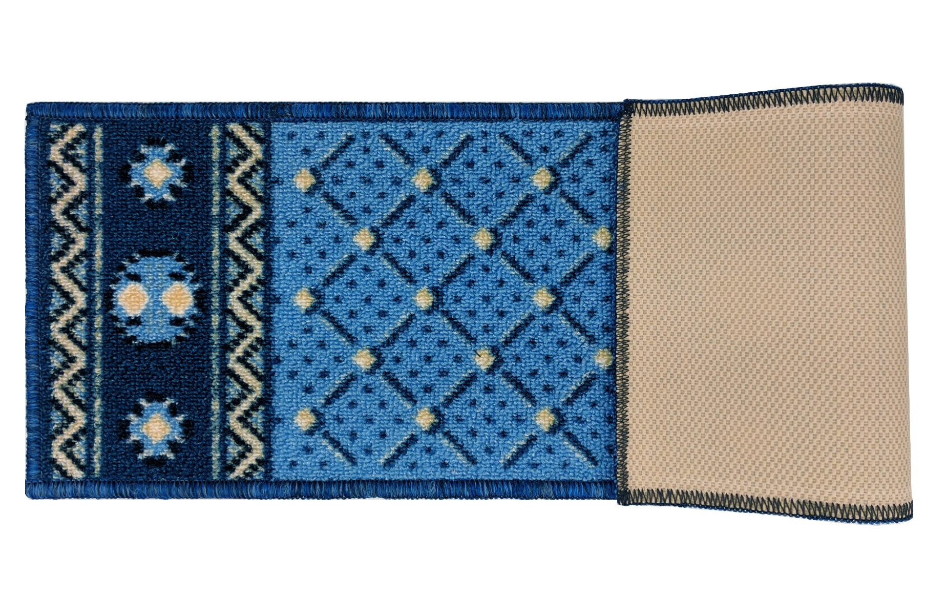 StepBasic NonSlip Rubber Backing SkidResistant Carpet Stair Mat